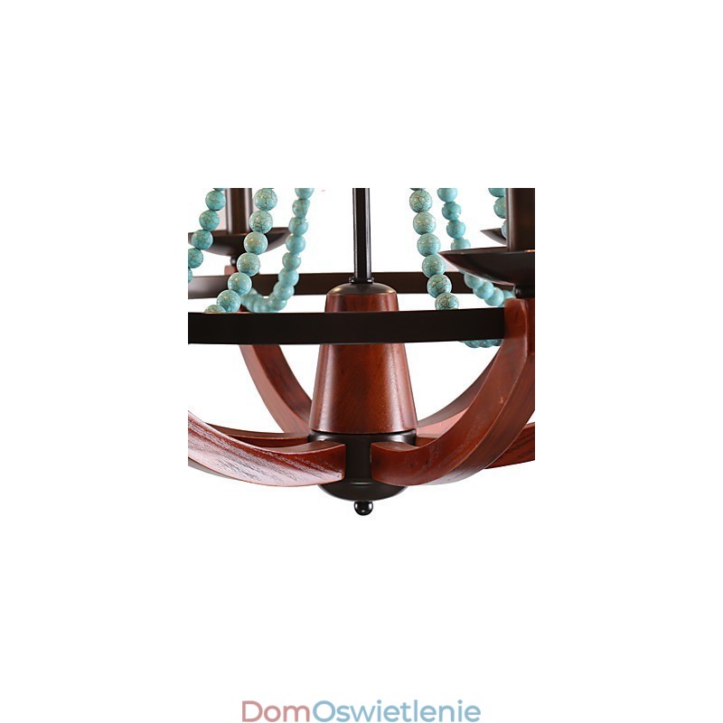 Bohemia 6 Proste europejskie śródziemnomorskie lampy z głową w stylu amerykańskim, wiejskim, brytyjskim