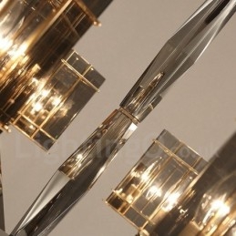 3-punktowy nowoczesny współczesny żyrandol jednopoziomowy