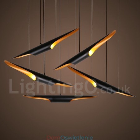 Nowoczesna, współczesna lampa wisząca