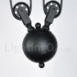 2 światła Country Vintage Metalowa lampa wisząca