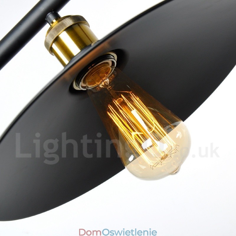 2 światła Country Vintage Metalowa lampa wisząca