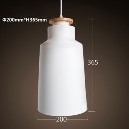 Nowoczesna współczesna metalowa lampa wisząca
