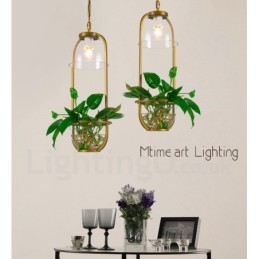 Tradycyjna klasyczna pojedyncza lampa wisząca ze szkła
