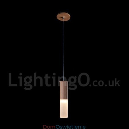 Nowoczesna współczesna lampa wisząca z drewna Nowoczesna współczesna lampa wisząca z drewna