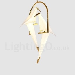 Nowoczesna współczesna lampa wisząca Paper Crane 2 Light