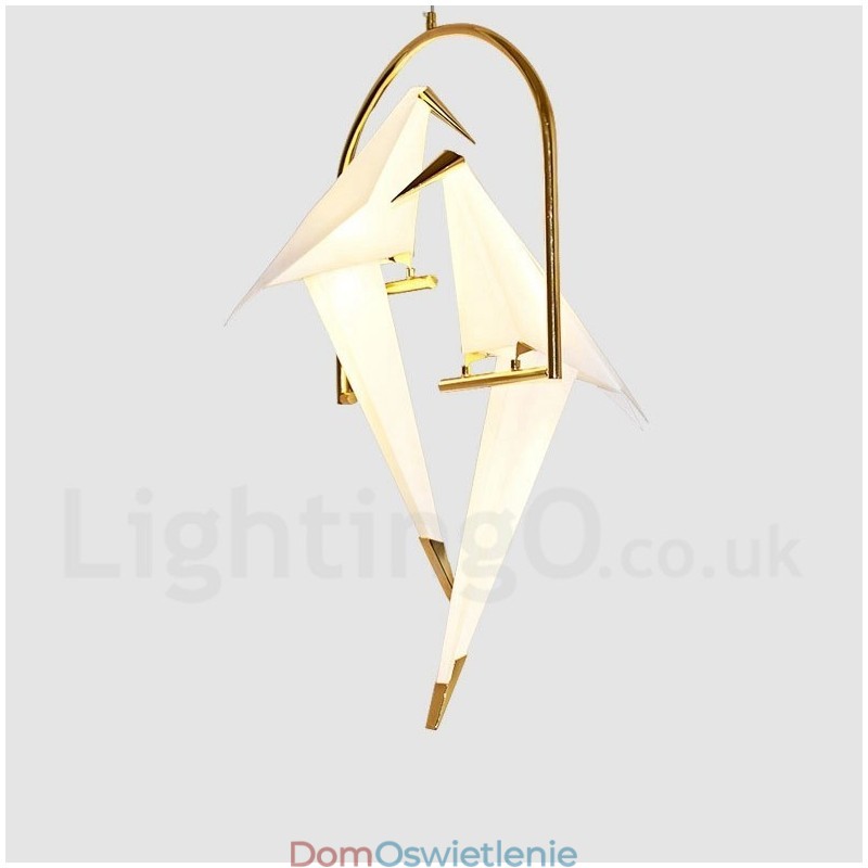 Nowoczesna współczesna lampa wisząca Paper Crane 2 Light