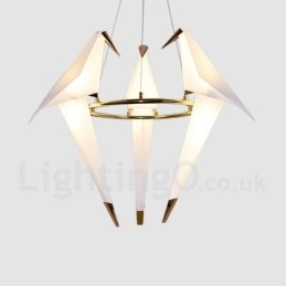 Nowoczesna współczesna lampa wisząca Paper Crane 3 Light