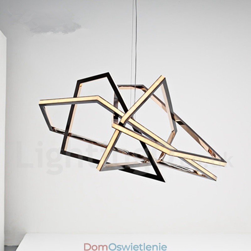 Nowoczesna, współczesna lampa wisząca