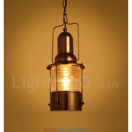 Retro Vintage 1 Światło Latarnia Miedziana Lampa Wisząca Retro Vintage 1 Światło Latarnia Miedziana Lampa Wisząca