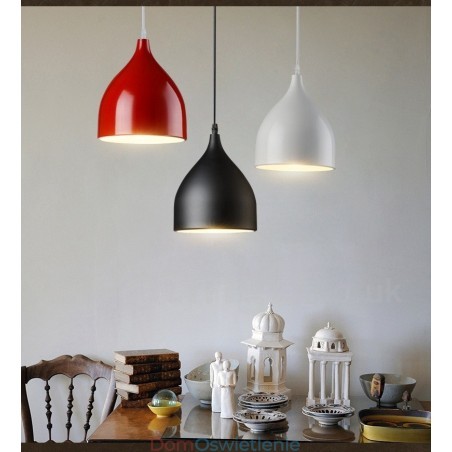 Nowoczesna współczesna lampa wisząca 1 światło Nowoczesna współczesna lampa wisząca 1 światło