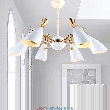 Nowoczesna współczesna lampa żyrandolowa z 6 światłami Nowoczesna współczesna lampa żyrandolowa z 6 światłami