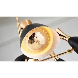 Nowoczesna współczesna lampa żyrandolowa z 6 światłami
