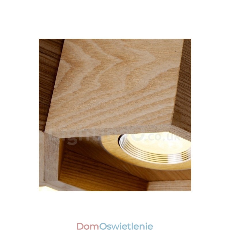 6 Jasnych Drewna Nowoczesnych Współczesnych Lamp Wiszących