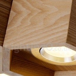 12 Jasnych Drewna Nowoczesnych Współczesnych Lamp Wiszących