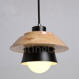 Metalowa lampa wisząca z 1 światłem