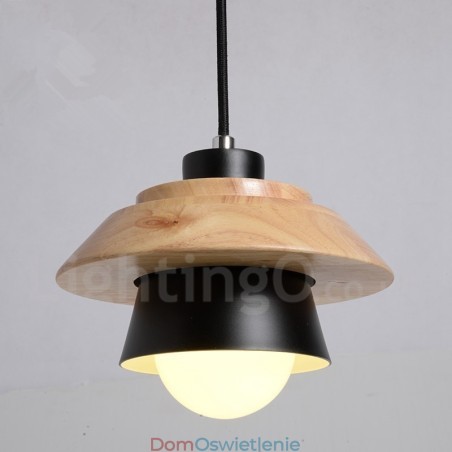 Metalowa lampa wisząca z 1 światłem Metalowa lampa wisząca z 1 światłem