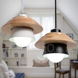 Metalowa lampa wisząca z 1 światłem