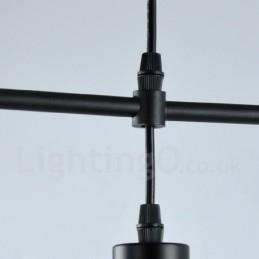 Nowoczesna współczesna metalowa lampa wisząca z 1 światłem
