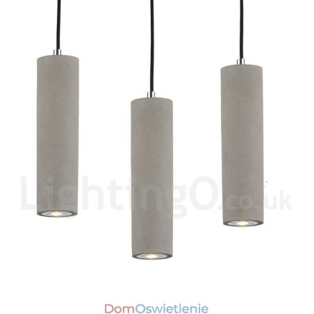 Nowoczesna współczesna lampa wisząca betonowa 1 światło Nowoczesna współczesna lampa wisząca betonowa 1 światło