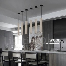 Nowoczesna współczesna lampa wisząca betonowa 1 światło