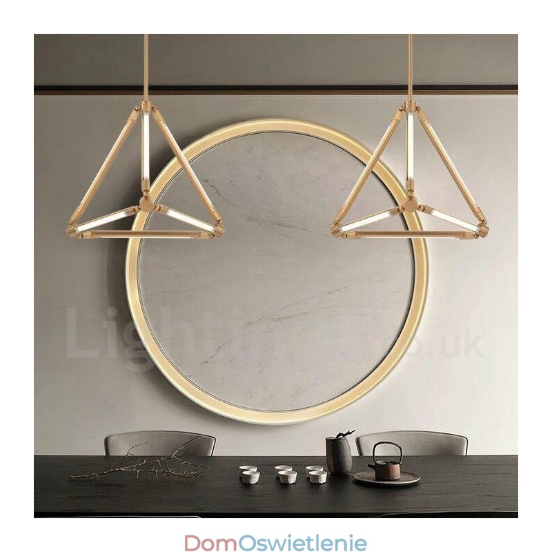 Nowoczesna, współczesna lampa wisząca
