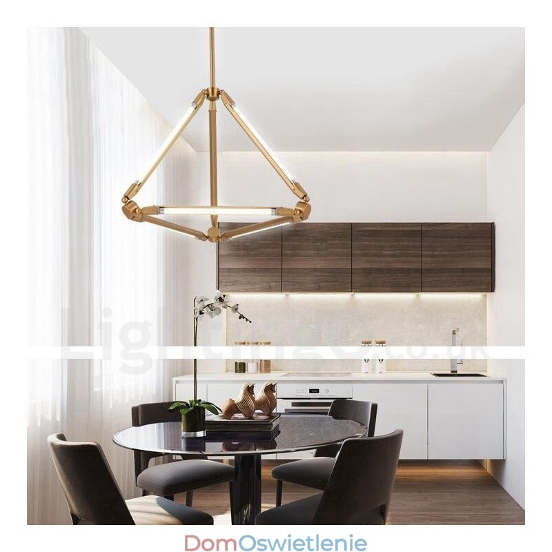 Nowoczesna, współczesna lampa wisząca