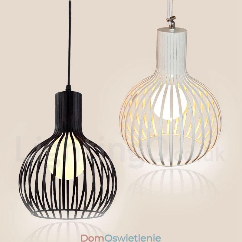 Nowoczesna współczesna metalowa lampa wisząca Globe 1