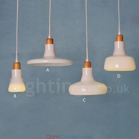 Lampa wisząca retro vintage z kloszem szklanym Lampa wisząca retro vintage z kloszem szklanym