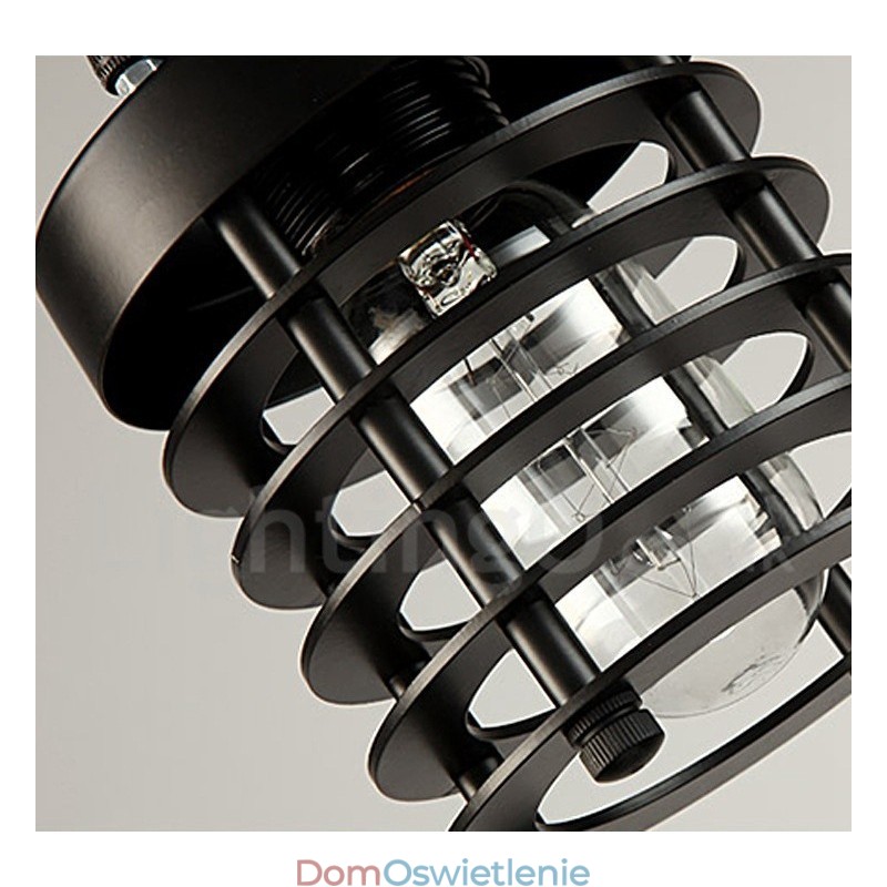 Retro Vintage Metal 1 Światło Wiszące Lampy