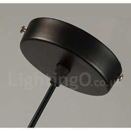 Retro Vintage Metal 1 Światło Wiszące Lampy