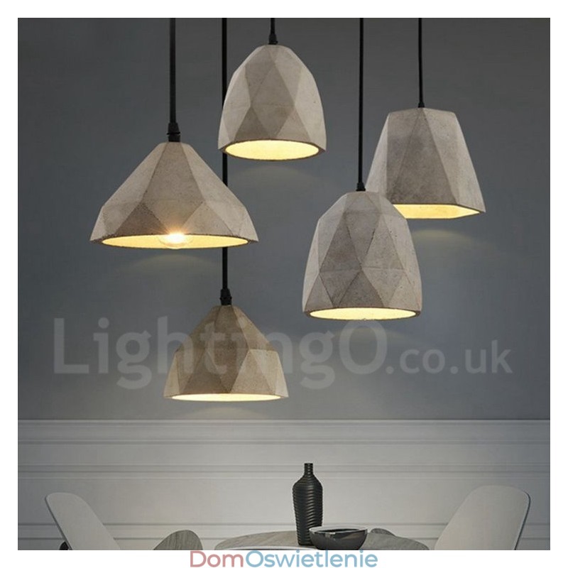 Vintage Concrete 1 lampa wisząca