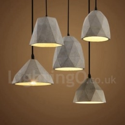 Vintage Concrete 1 lampa wisząca