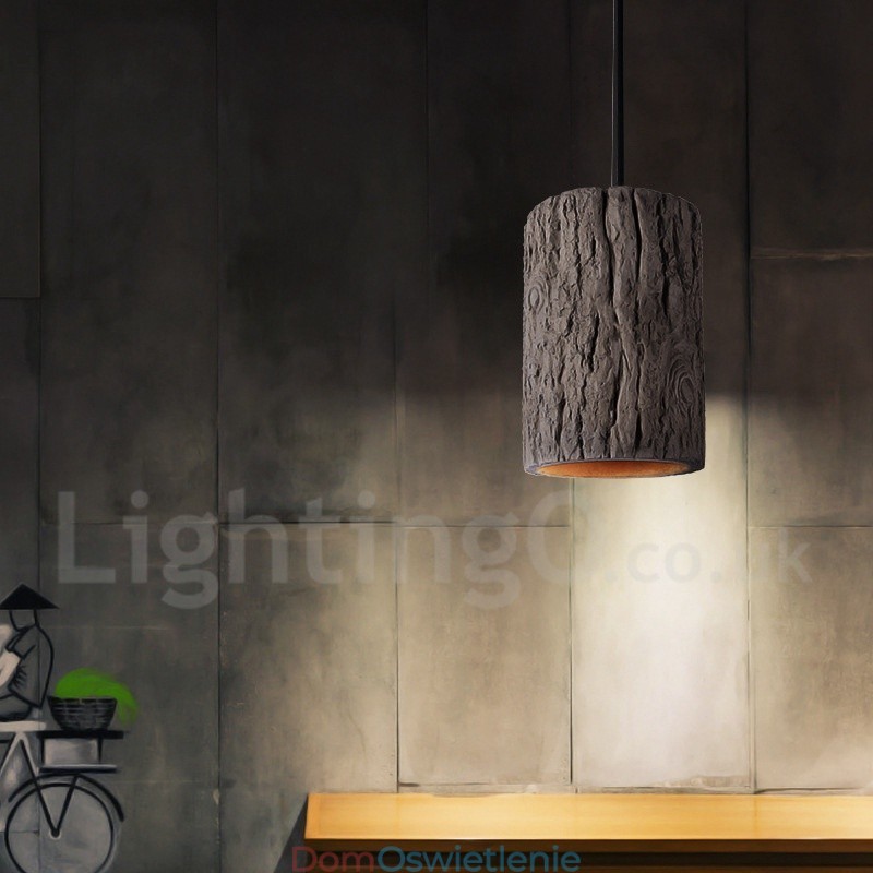 Retro Vintage Betonowa lampa wisząca