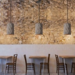 Retro Vintage Betonowa lampa wisząca