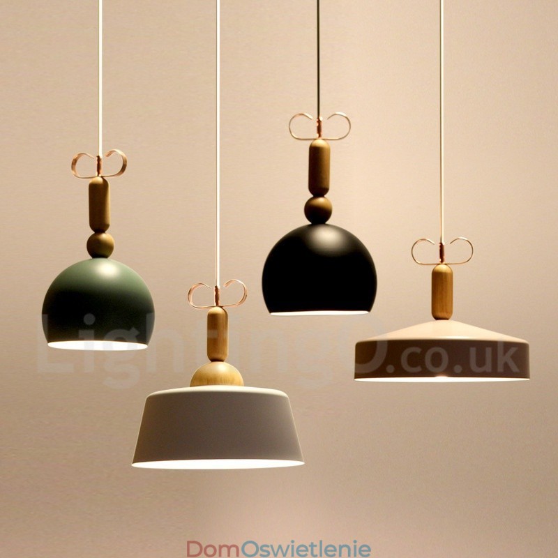 Nowoczesna, współczesna, wielokolorowa lampa wisząca
