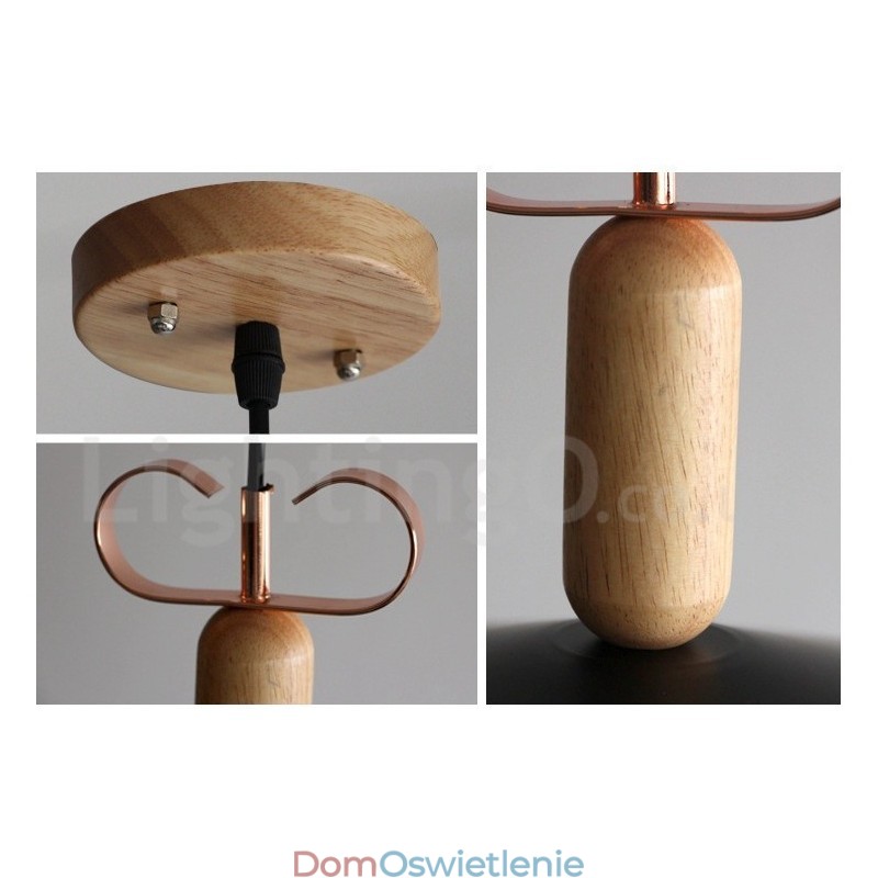 Nowoczesna, współczesna, wielokolorowa lampa wisząca