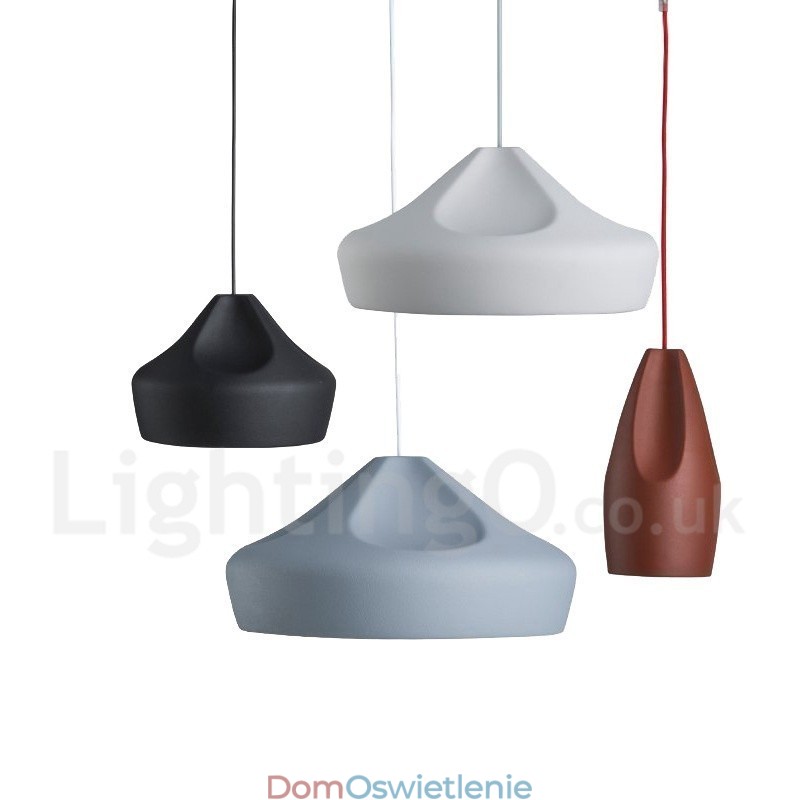 Nowoczesna, współczesna, wielokolorowa lampa wisząca