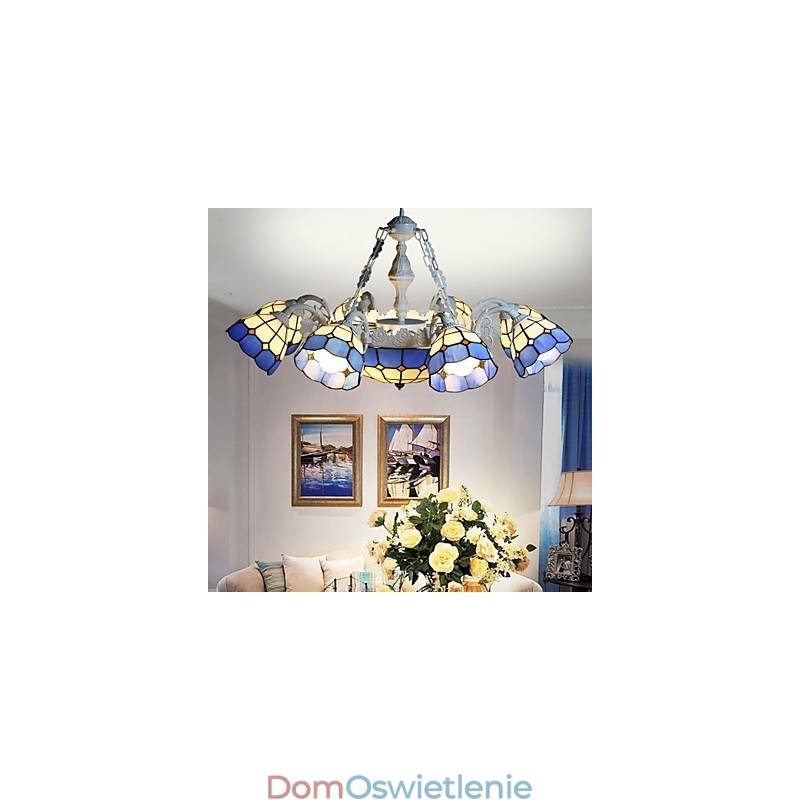 Morze Śródziemne Wiejskie Siedzenie Kreatywne 8 + 1 Lampy Głowne I Latarnie