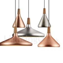 Nowoczesna współczesna metalowa lampa wisząca z 1 światłem