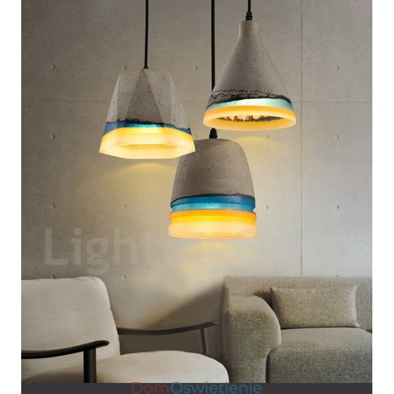 Lampa wisząca Vintage Concrete