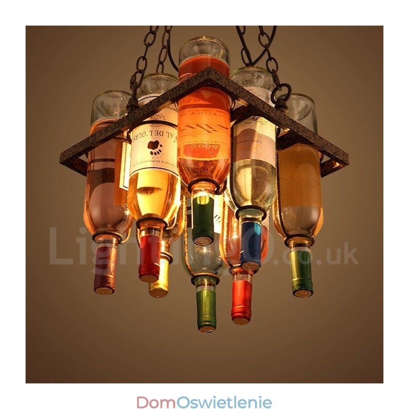 Tradycyjna klasyczna metalowa lampa wisząca