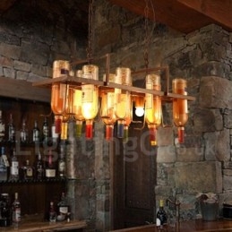 Tradycyjna klasyczna metalowa lampa wisząca