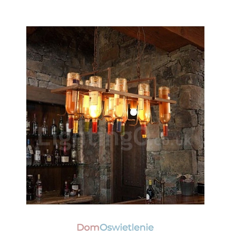 Tradycyjna klasyczna metalowa lampa wisząca
