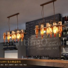 Tradycyjna klasyczna metalowa lampa wisząca