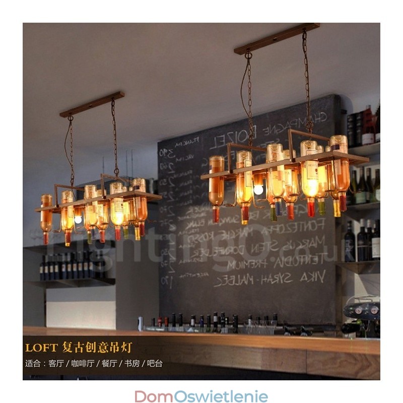 Tradycyjna klasyczna metalowa lampa wisząca