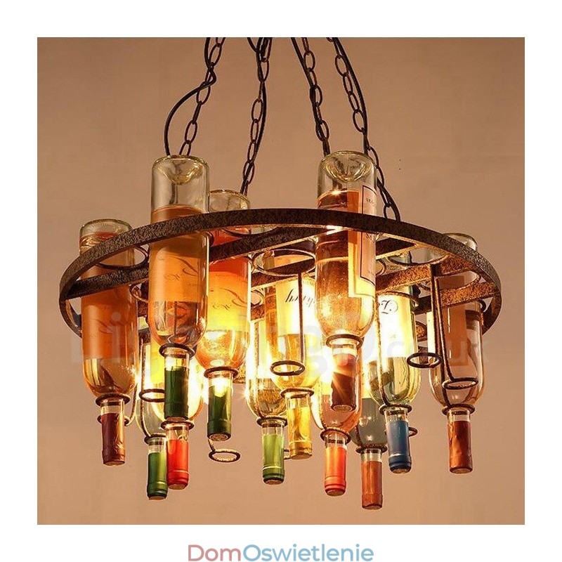 Tradycyjna klasyczna metalowa lampa wisząca