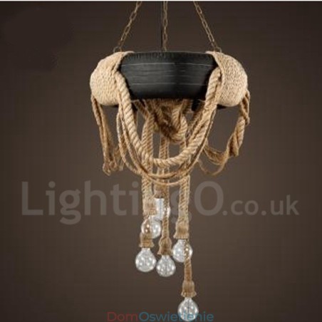 Wisząca lampa Country Vintage 6 Light Wisząca lampa Country Vintage 6 Light