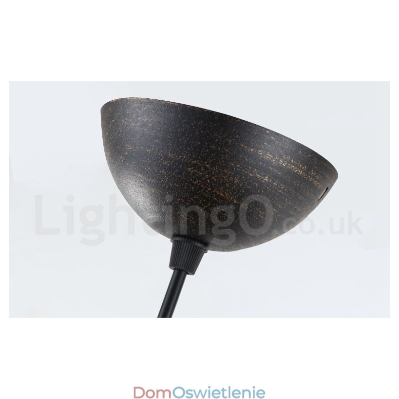 Retro Vintage 1 Lekka metalowa lampa wisząca