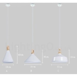 Nowoczesna współczesna lampa wisząca 1 światło