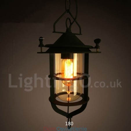 Retro Vintage Metal 1 Światło Wiszące Lampy Retro Vintage Metal 1 Światło Wiszące Lampy